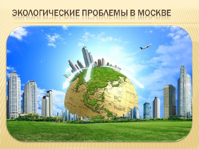 Обобщенные данные свидетельствуют о сложном экологическом состоянии Москвы. Город стремительно растет, переходит за кольцевую дорогу, сливается с городами-спутниками. Средняя плотность населения 8,9 тыс. чел. на 1 кв. км. Сотни тысяч источников выбрасывают в воздух огромное количество вредных веществ, так как частичная очистка внедрена только на 60 % предприятий. Особый вред наносится автомобилями, технические параметры многих из которых не соответствуют требованиям по качеству выхлопных газов и сошли с конвейера ещё в советские времена. Износ шин дает цинк, дизельные моторы — кадмий. Эти тяжелые металлы относятся к сильным токсинам.  