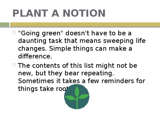 PLANT A NOTION 