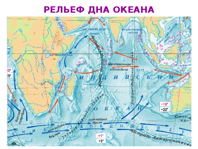 РЕЛЬЕФ ДНА ОКЕАНА 