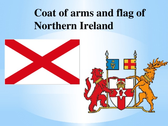 Coat of arms and flag of Northern Ireland   