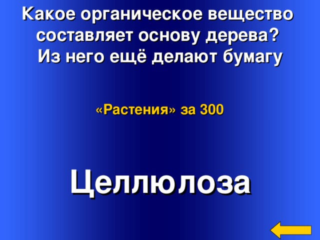Органическое вещество, формирующее структуру дерева