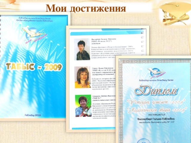 Мои достижения 