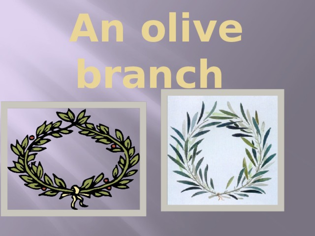 An olive branch 