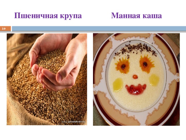 Пшеничная крупа Манная каша  