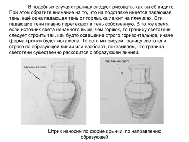 Тень от кувшина как нарисовать - 89 фото