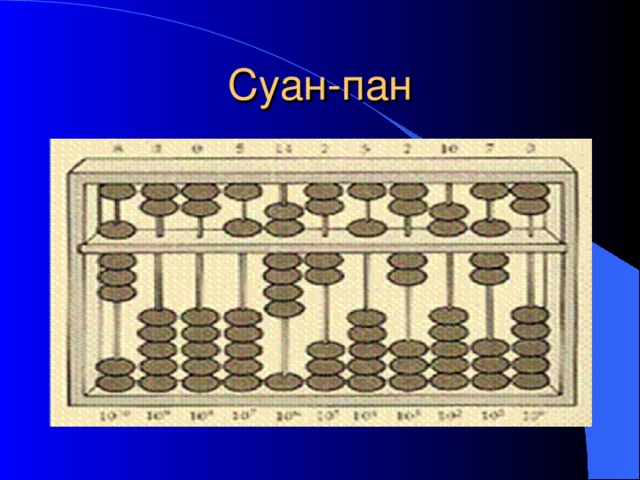 Китайский суан пан фото