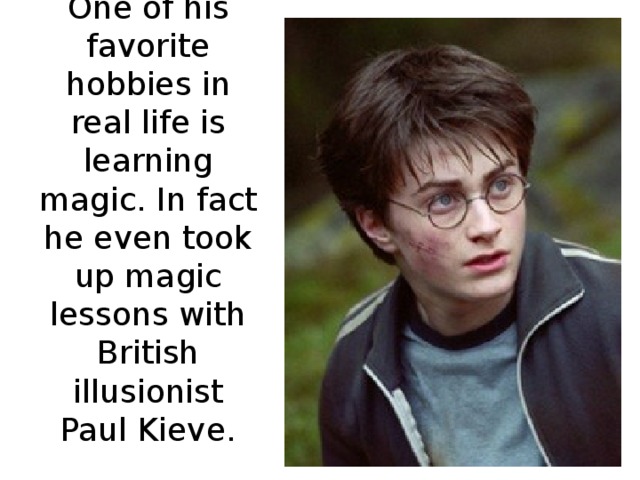 His favorite dessert is vanilla ice cream topped with chocolate sauce. 