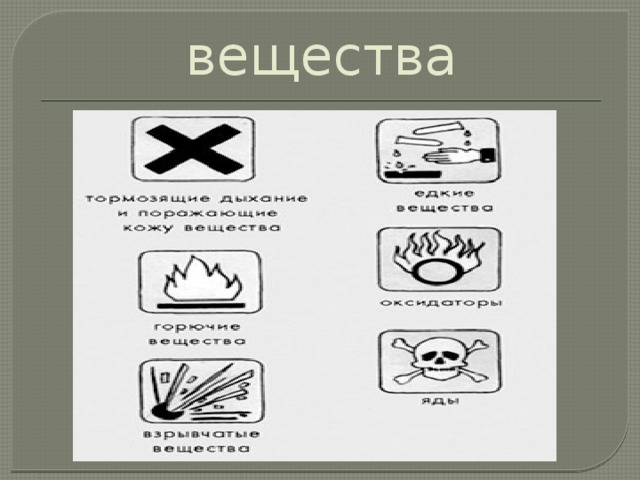 вещества 