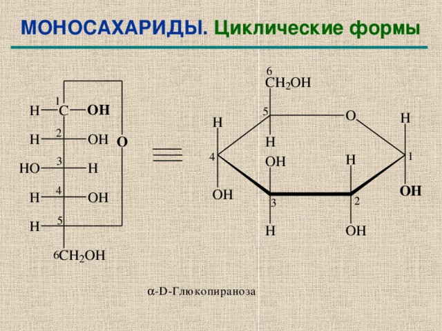 Моносахариды презентация по химии