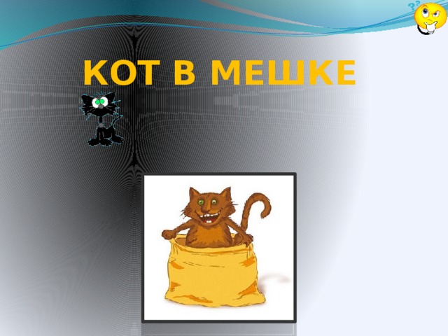 КОТ В МЕШКЕ 