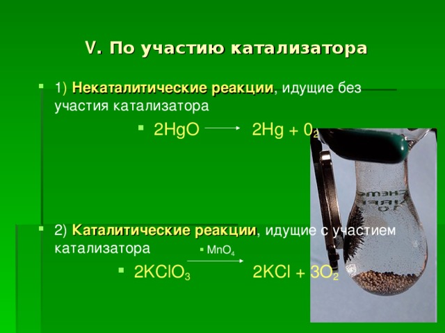 Презентация для урока химии на тему Классификация химических реакций в органичес