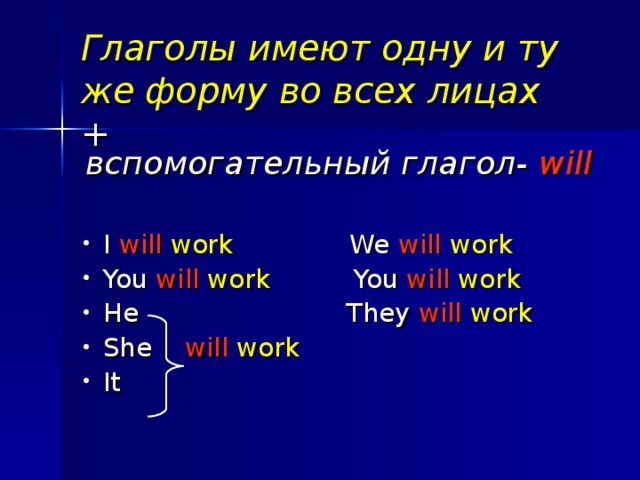 Вспомогательные глаголы в английском