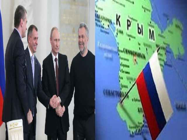 16 марта 2014 года в Крыму состоялся референдум, в котором приняло участие около 82% избирателей, из них 96% проголосовали за вступление в Российскую Федерацию. 17 марта 2014 года согласно результатам референдума Республика Крым, в которой город Севастополь имеет особый статус обратились с просьбой о присоединении к России. 18 марта 2014 года подписан межгосударственный Договор между Российской Федерацией и Республикой Крым о принятии в состав Российской Федерации Республики Крым. В соответствии с договором в составе Российской Федерации образуются новые субъекты — Республика Крым и город федерального значения Севастополь.  