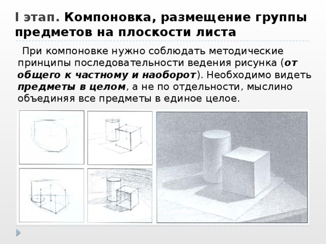 Для большего отображения объемности предмета на технических рисунках наносят