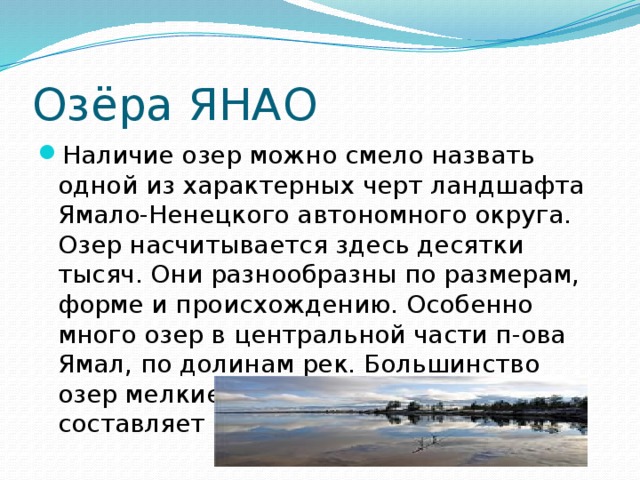 Проект экономика родного края ямало ненецкий автономный округ