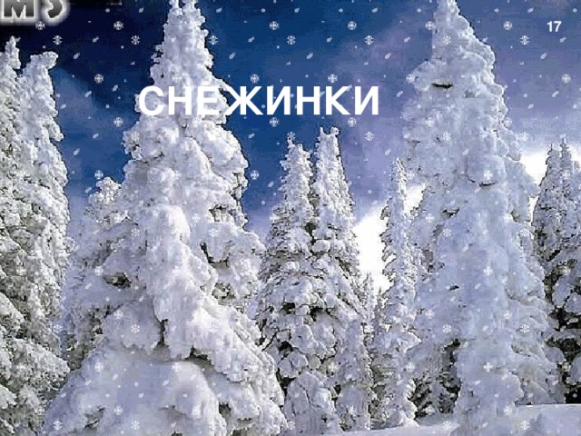 17 СНЕЖИНКИ 