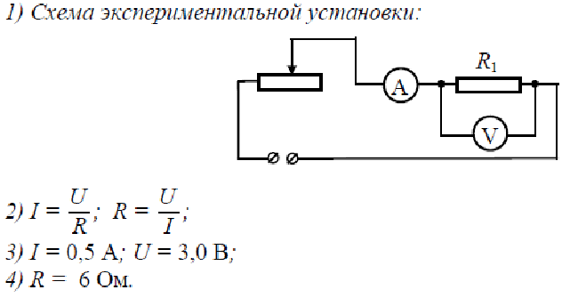 Электрическая схема содержит источник тока проводник ав ключ и реостат проводник ав помещен