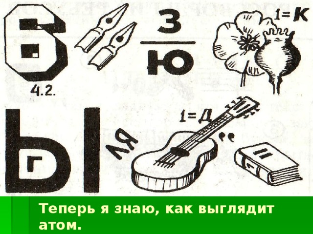 Теперь я знаю, как выглядит атом.   