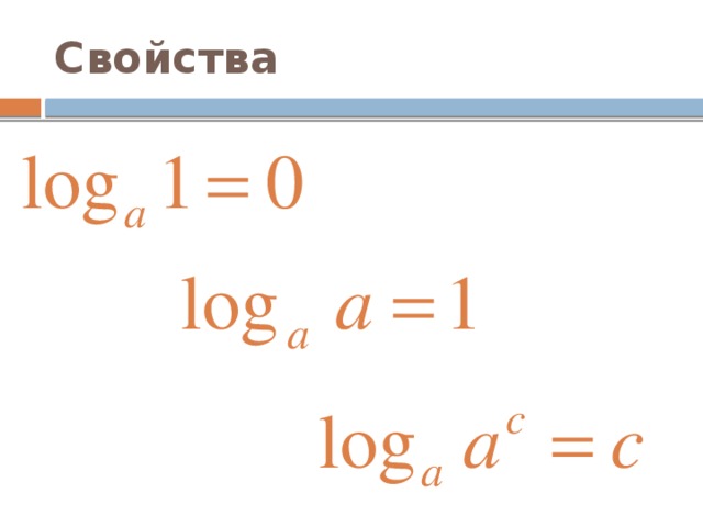 Свойства 