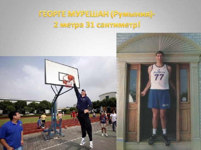 Георге Мурешан баскетболист