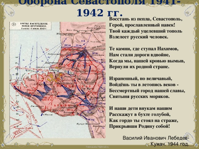 Оборона севастополя 1941 1942 проект