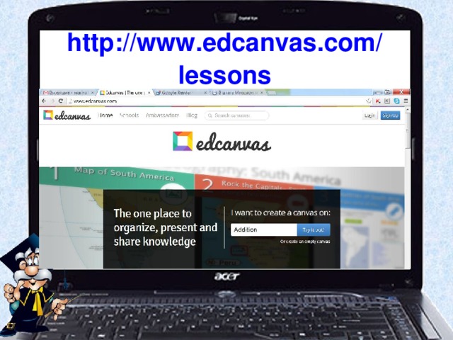 http :// www.edcanvas.com / lessons 