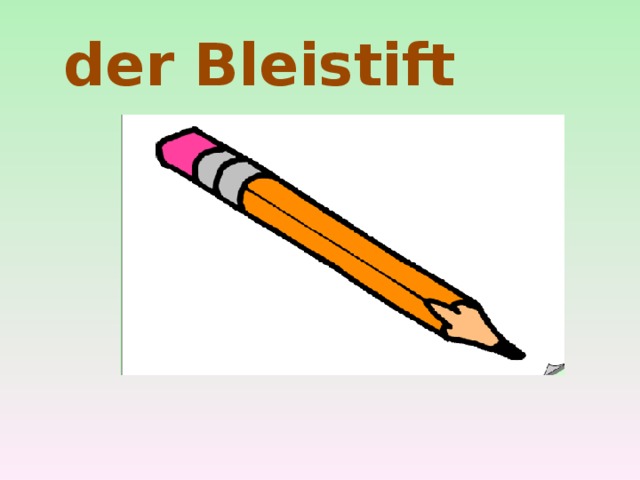 der Bleistift 