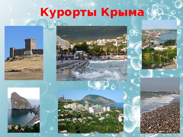 Курорты Крыма  