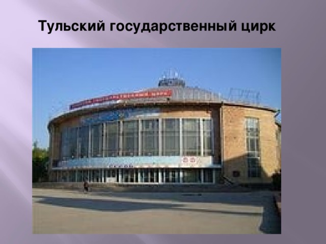 Тульский государственный цирк 