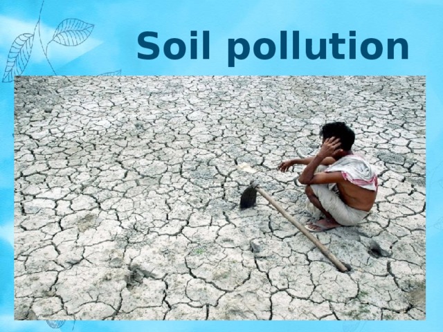 Soil pollution 