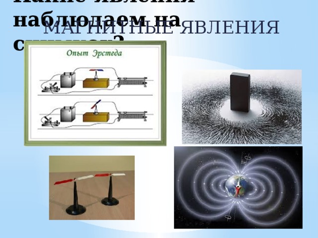 Магнитные явления картинки для презентации