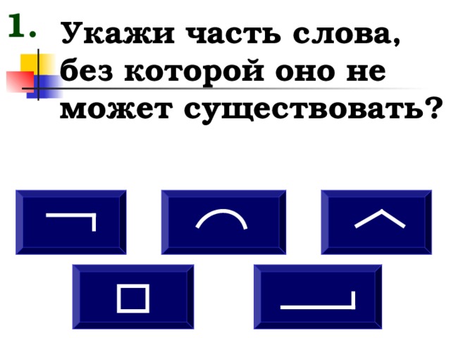 Презентация по теме состав слова повторение 4 класс