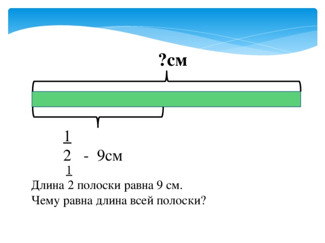 Прямой прут длиной 280 см разрезали. Длина полосок. Длина одной пятой полоски равна 3 см чему равна длина всей полоски. Длина а2.