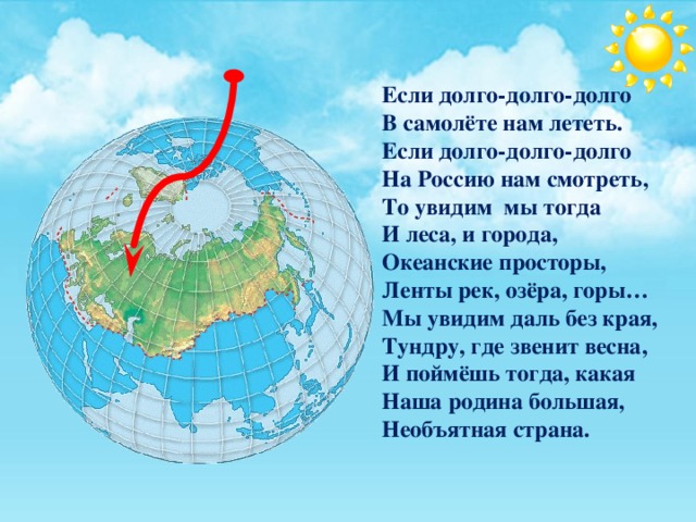 Если долго долго долго. Если долго долго долго в самолете нам лететь. Стих Необъятная Страна. Степанов Необъятная Страна. Наша Родина большая Необъятная Страна.