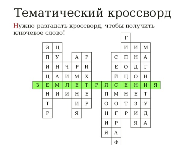 Сделай кроссворд со словами. Кроссворд. Тематическийероссворд. Тематический кроссворд. Кроссворд с ключевым словом.