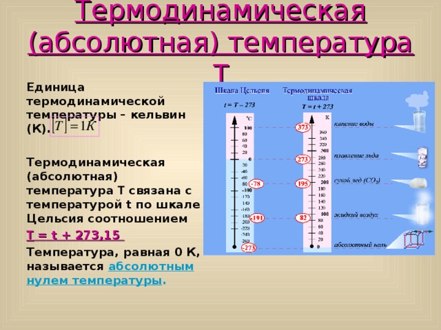 Какие температуры системы