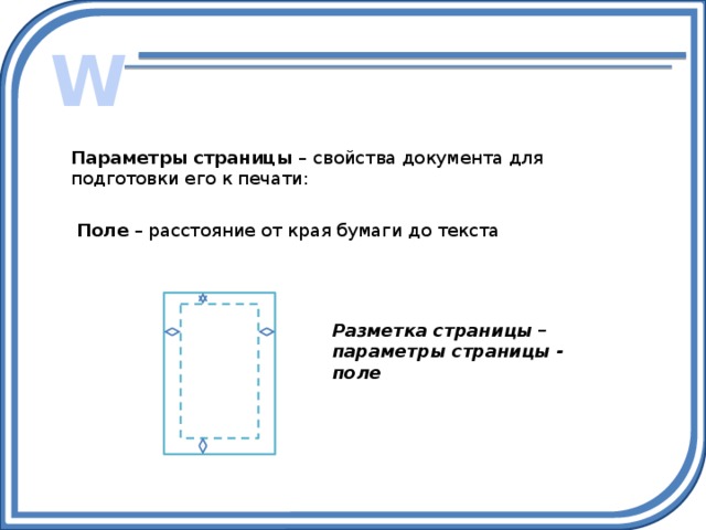 Характеристика страниц