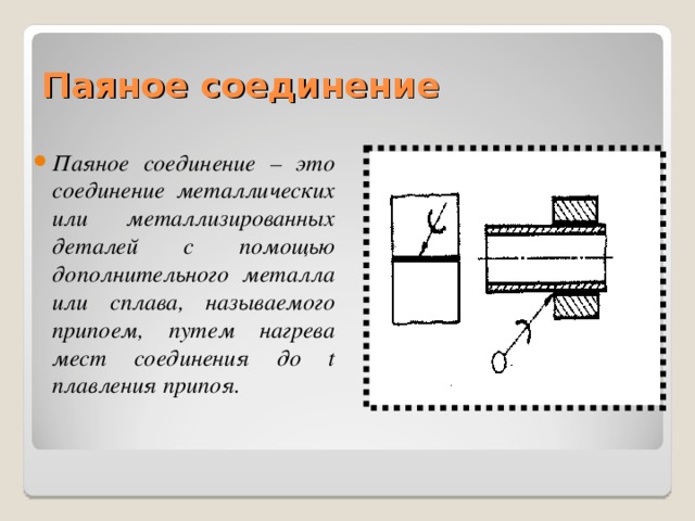 Паяные соединения презентация