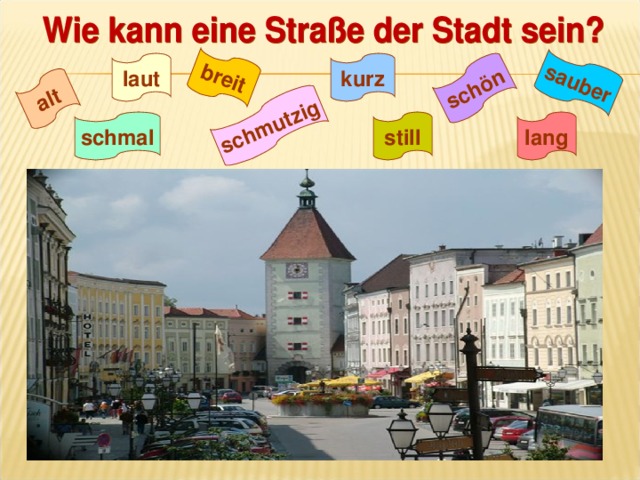 Das ist stadt. Картинка город на немецкий язык. Города на немецком языке. Тема город на немецком языке. Урок немецкого языка город.