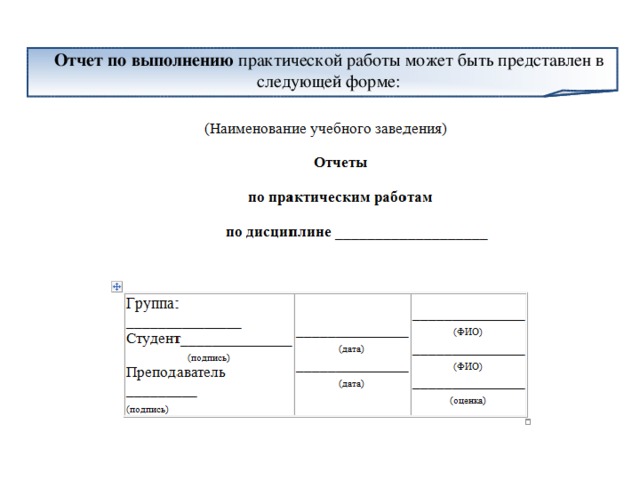 Отчет о выполнении проекта