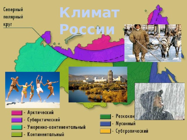  Климат России 