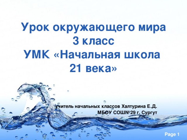 Чего в воде не бывает. Чего в воде не бывает