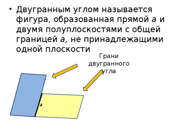 Две полуплоскости