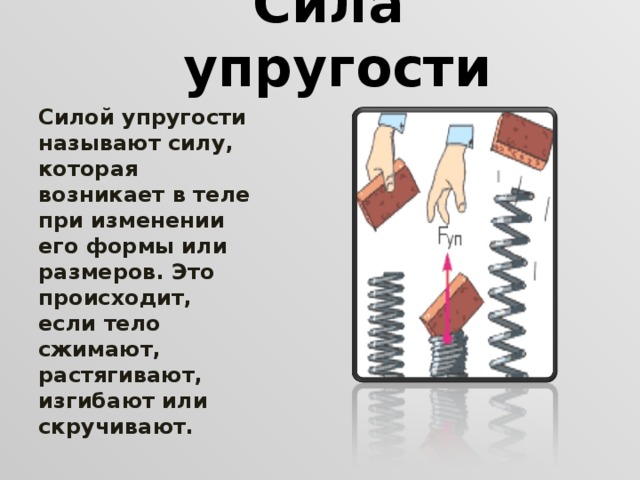 То называется силой. Что называют силой упругости. Силой упругости называют силу. Сила упругости называют силу с которой тело. Какую силу называют силой упругости.