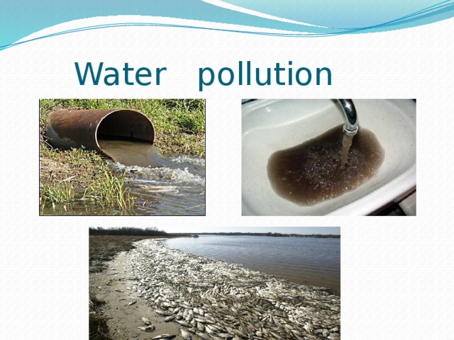  Water pollution 