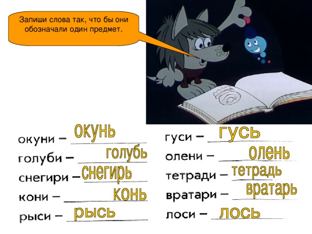 Запиши слова обозначающие предметы. Запиши слова так чтобы они обозначали один предмет. Изменить слова так чтобы они обозначали один предмет. Измени слова так чтобы они обозначали один предмет. Что такое измени слова так чтобы они обозначали 1 предметом.