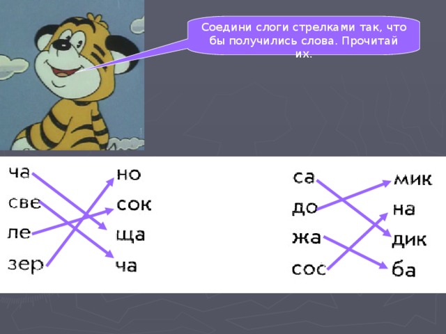 Соедини рисунки стрелками так чтобы было легче пересказать текст