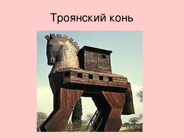 Троянский конь использует