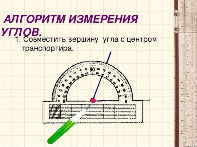 Измерение градусов