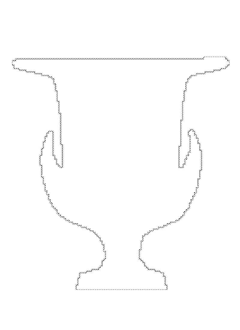 Рисунок вазы кратер